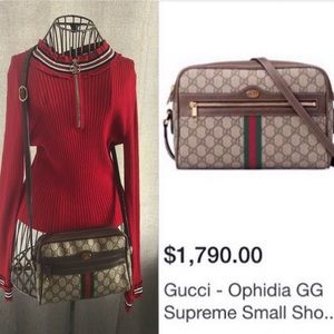 Gucci Vintage Crossbody -Ophidia Bag